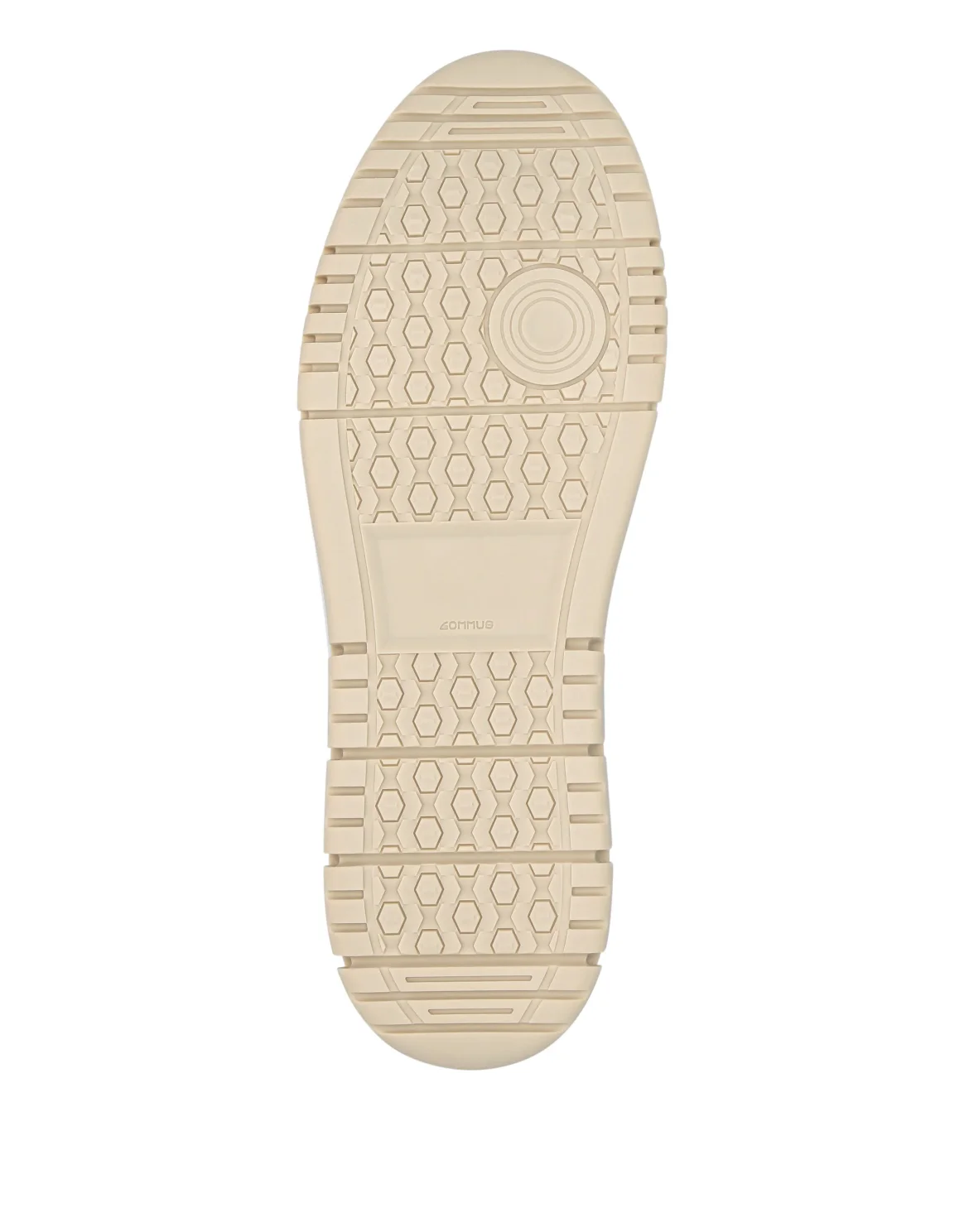 Leather Lo-Top Sneakers Hexagon, цвет: Белый