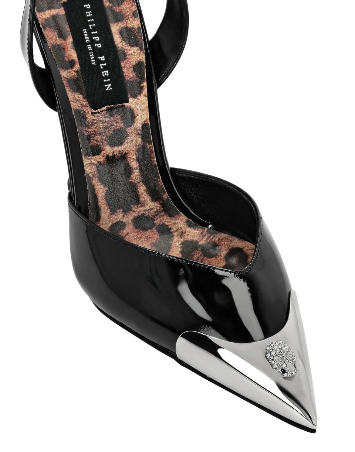 Patent Leather Decollete Wedges, цвет: Черный