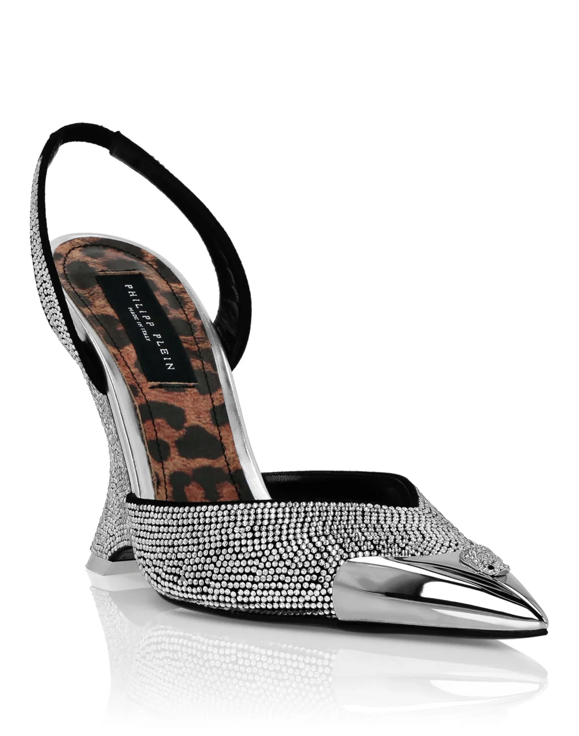 Suede Decollete Wedges Crystal, цвет: Прозрачный