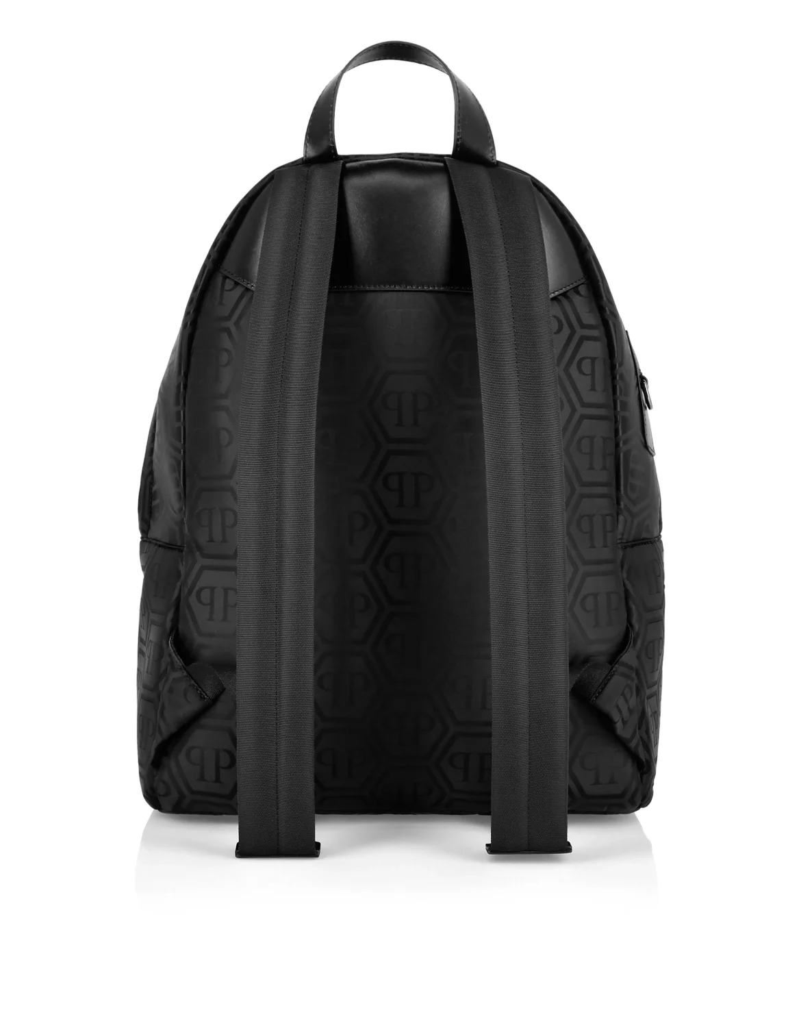 Nylon Jacquard Backpack Monogram, цвет: Черный