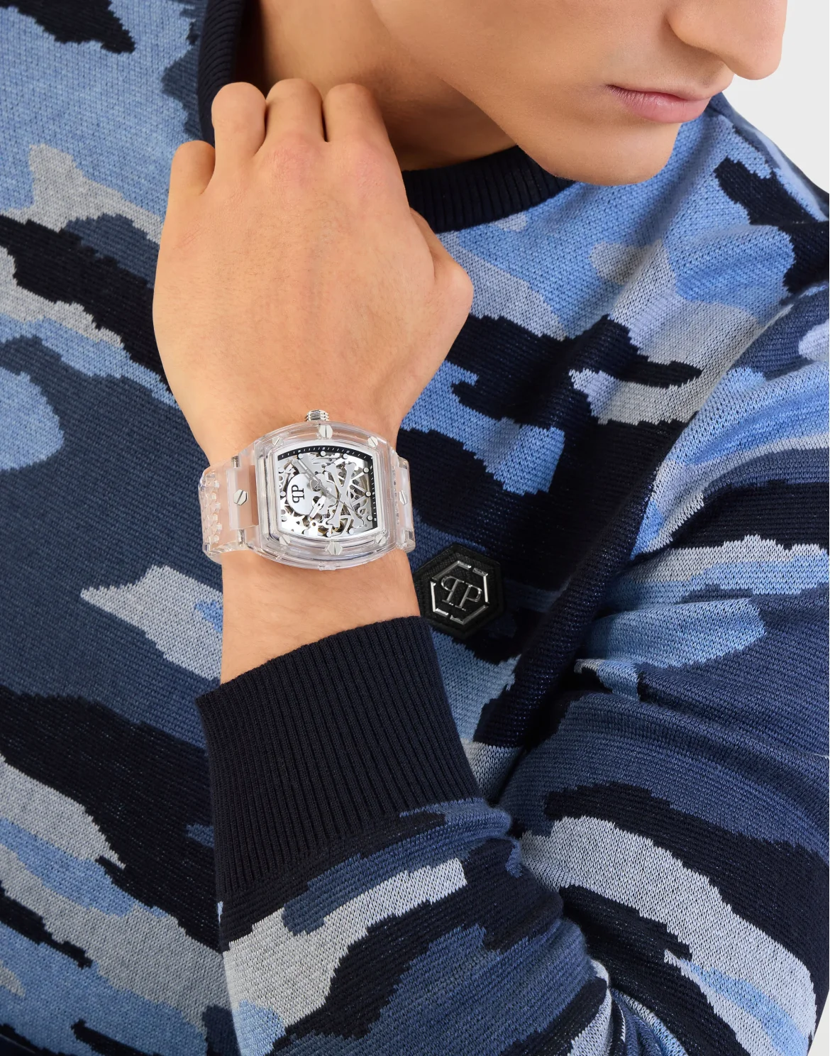 Watches The $keleton Crystal_, цвет: Белый