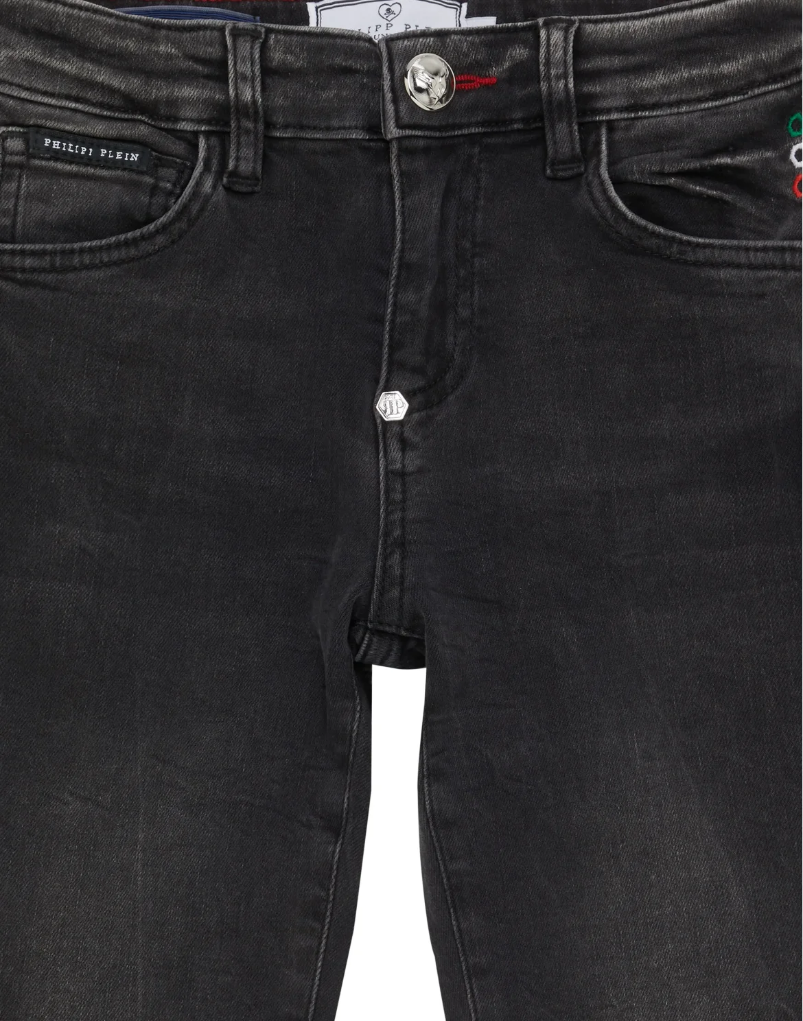 Super Straight Cut Trousers Skull&Bones, цвет: Серый