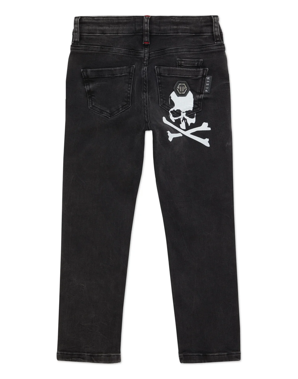 Super Straight Cut Trousers Skull&Bones, цвет: Серый