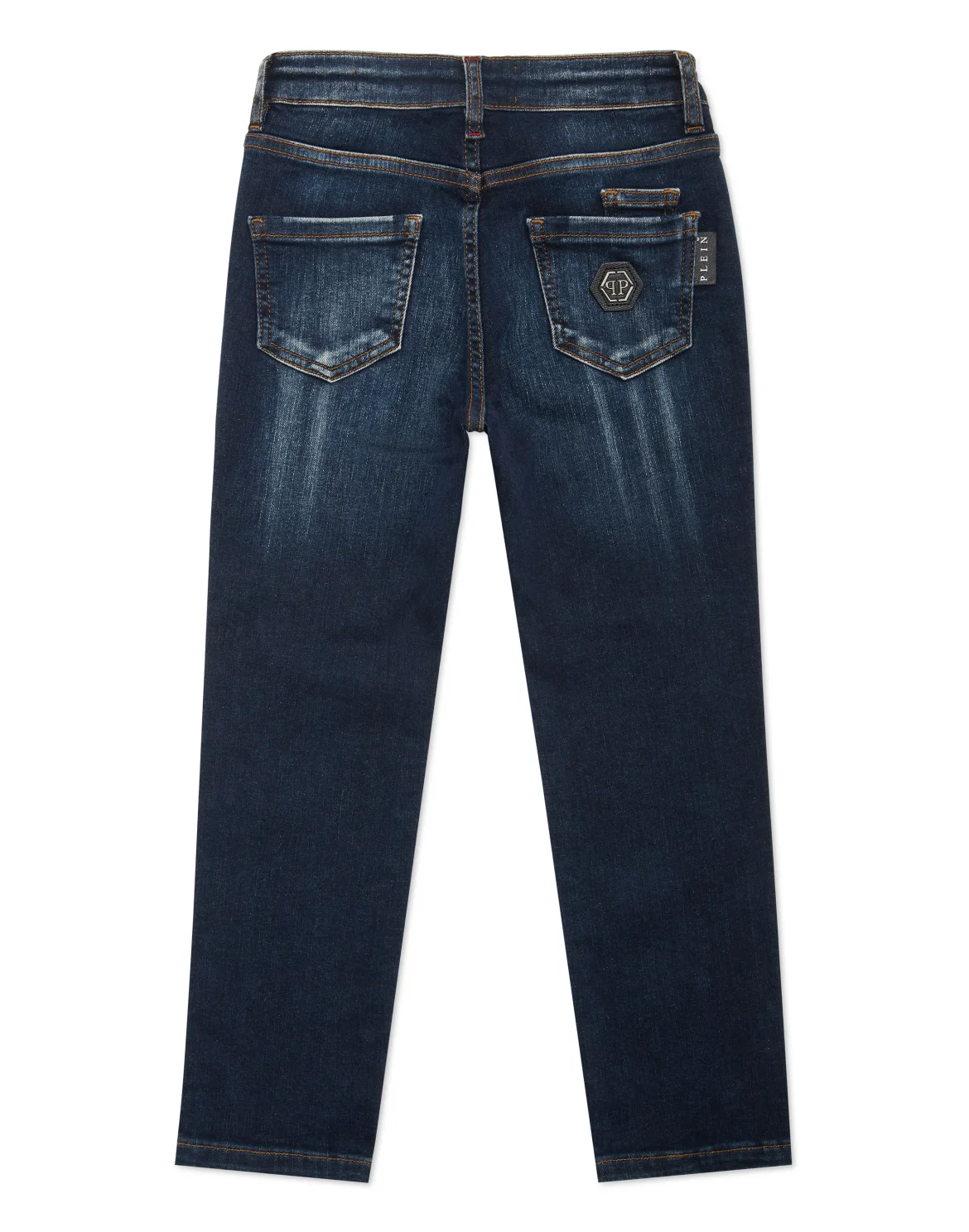 Denim Basic  Super Straight Cut Trousers, цвет: Синий