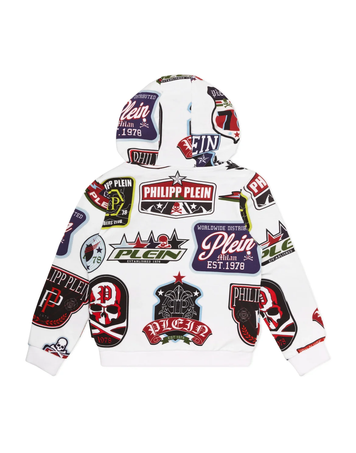 Hoodie Sweatshirt Patches, цвет: Белый