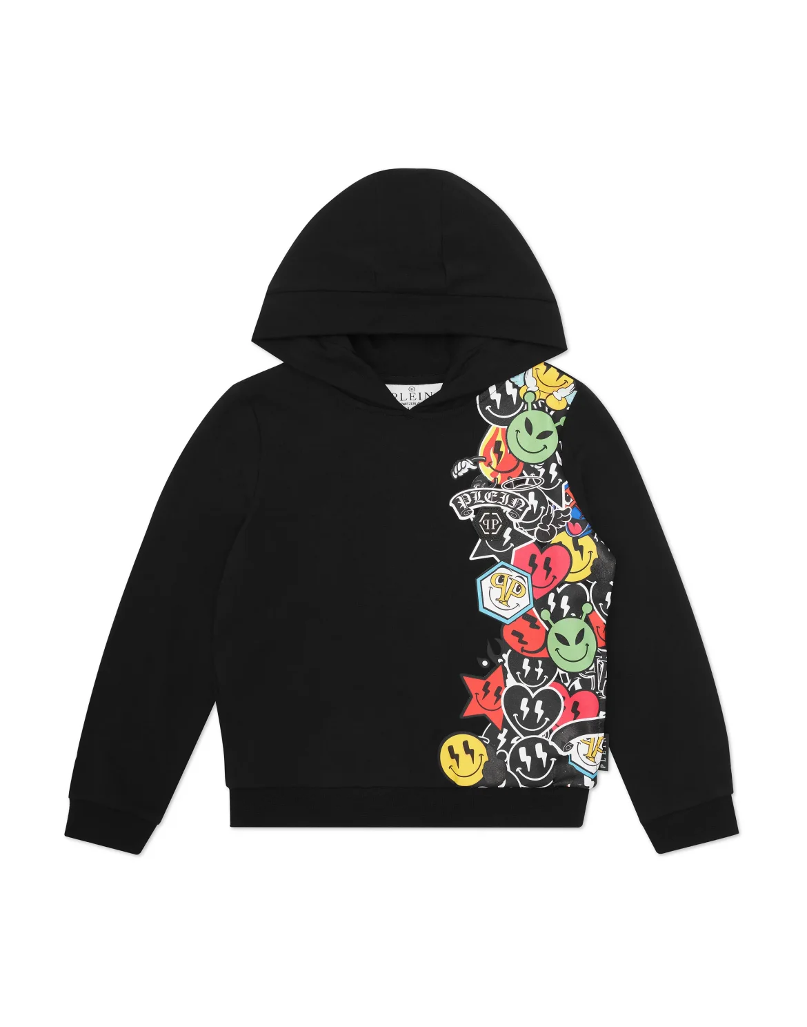 Hoodie Sweatshirt Smile, цвет: Черный