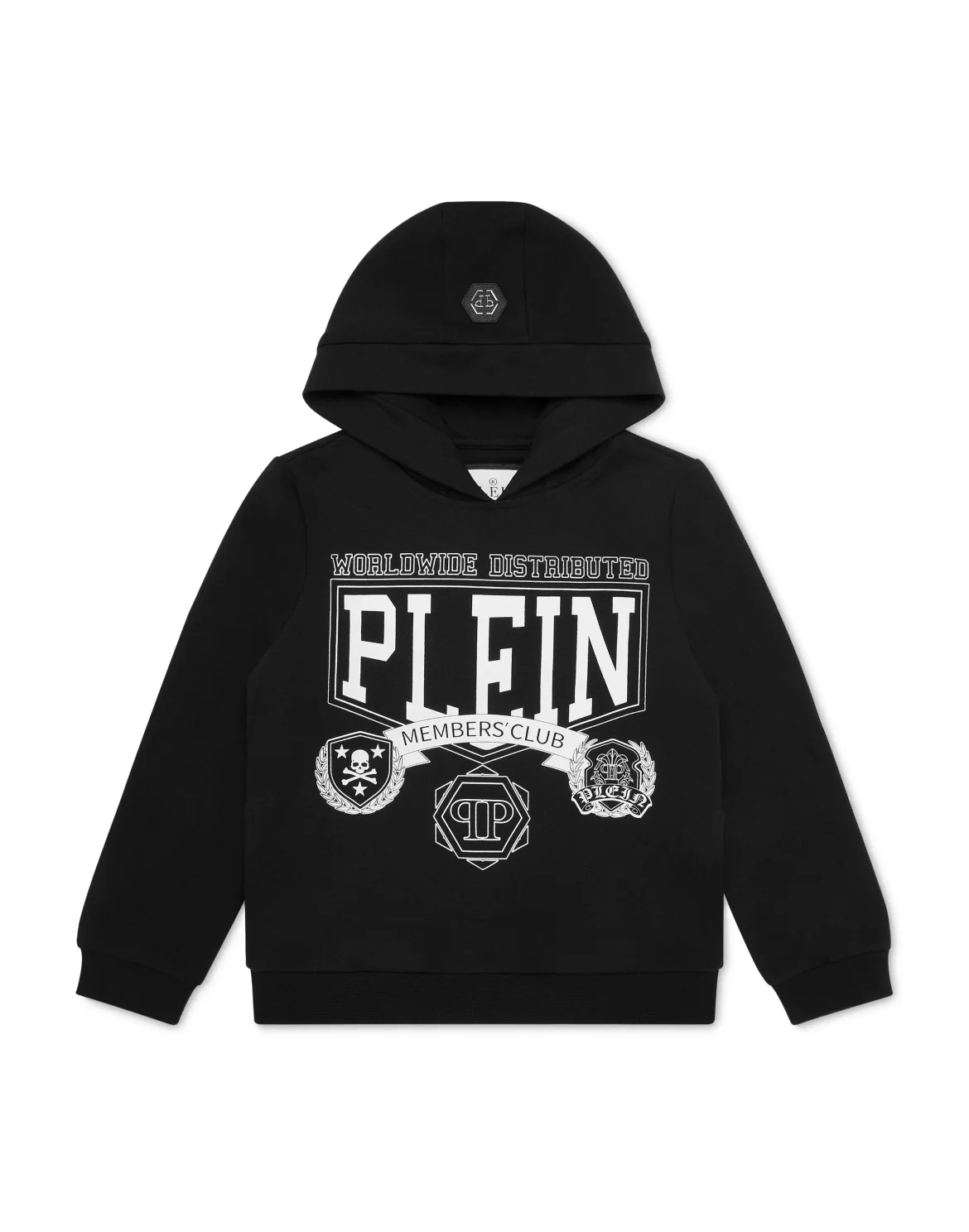 Hoody Sweatshirt LS College, цвет: Черный