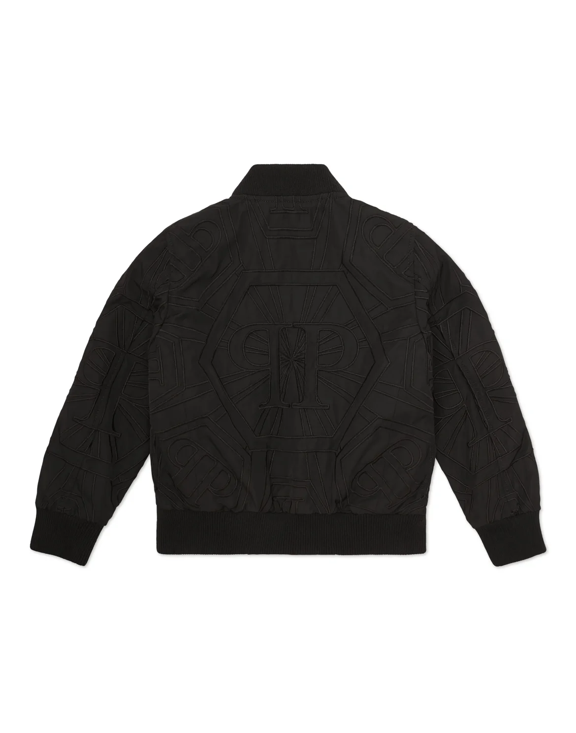 Nylon Bomber Monogram, цвет: Черный