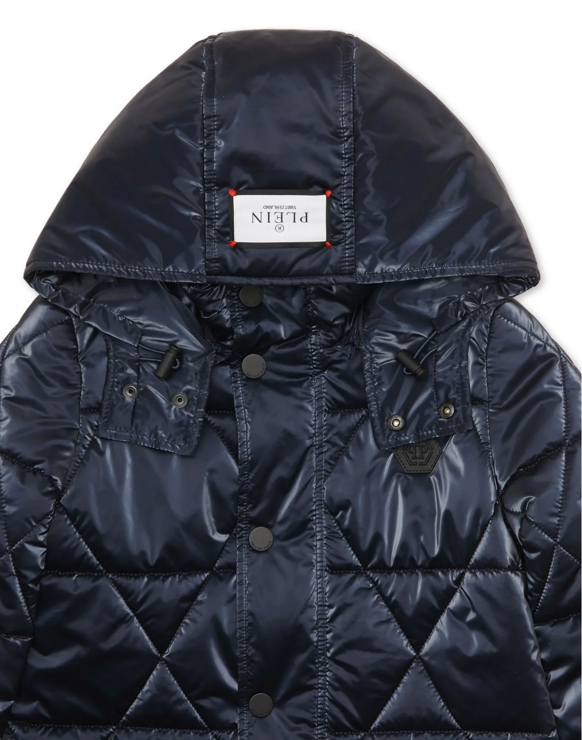 Puffer Jacket Hexagon, цвет: Синий