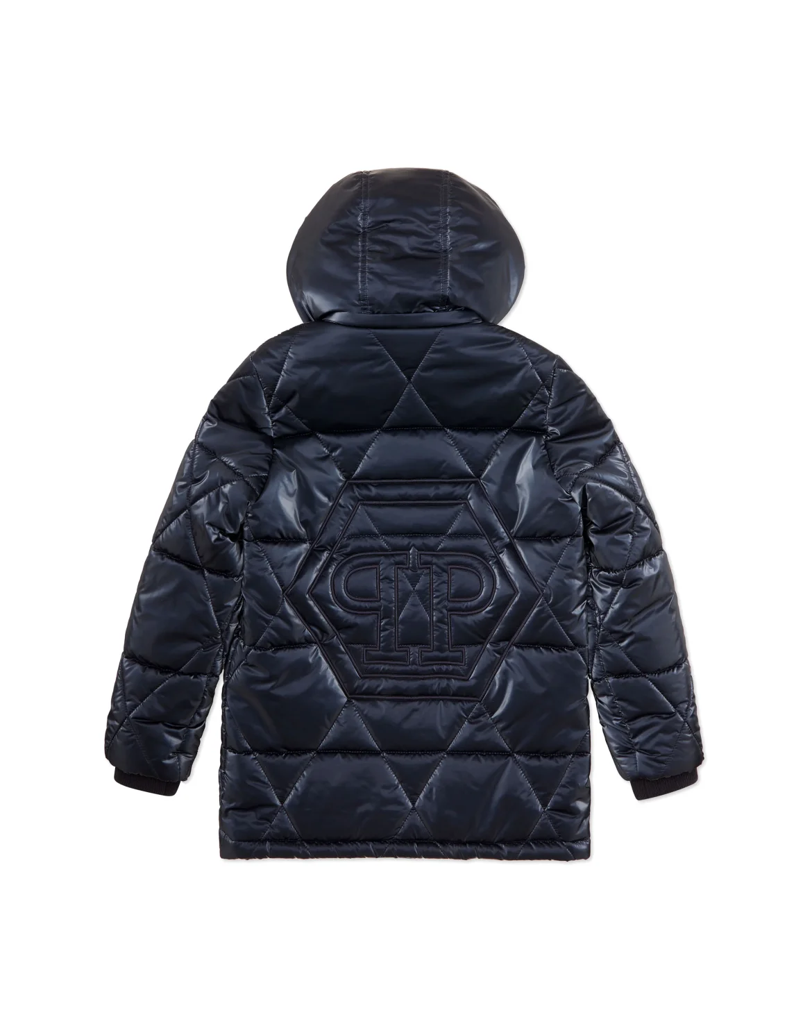 Puffer Jacket Hexagon, цвет: Синий