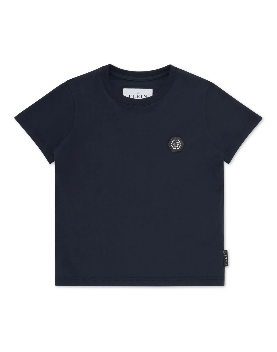 T-shirt Round Neck SS Gothic Plein, цвет: Синий