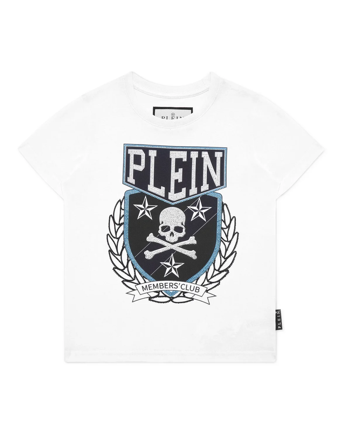 T-shirt Round Neck SS Patches, цвет: Белый
