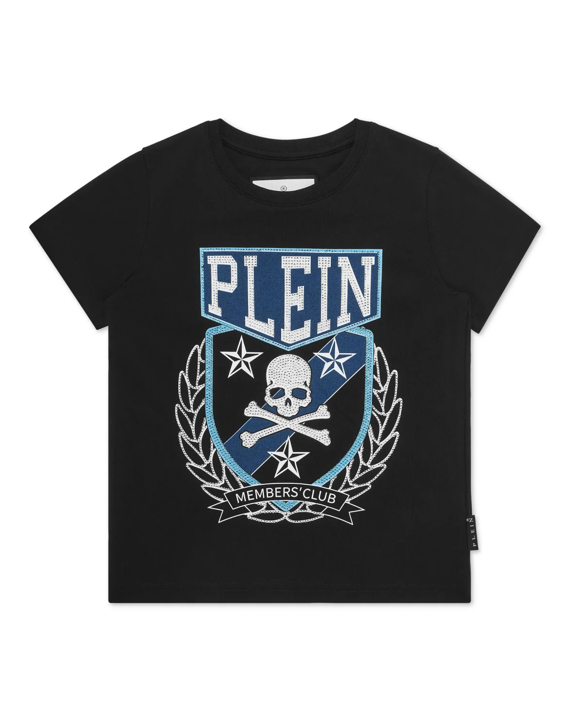 T-shirt Round Neck SS Patches, цвет: Черный