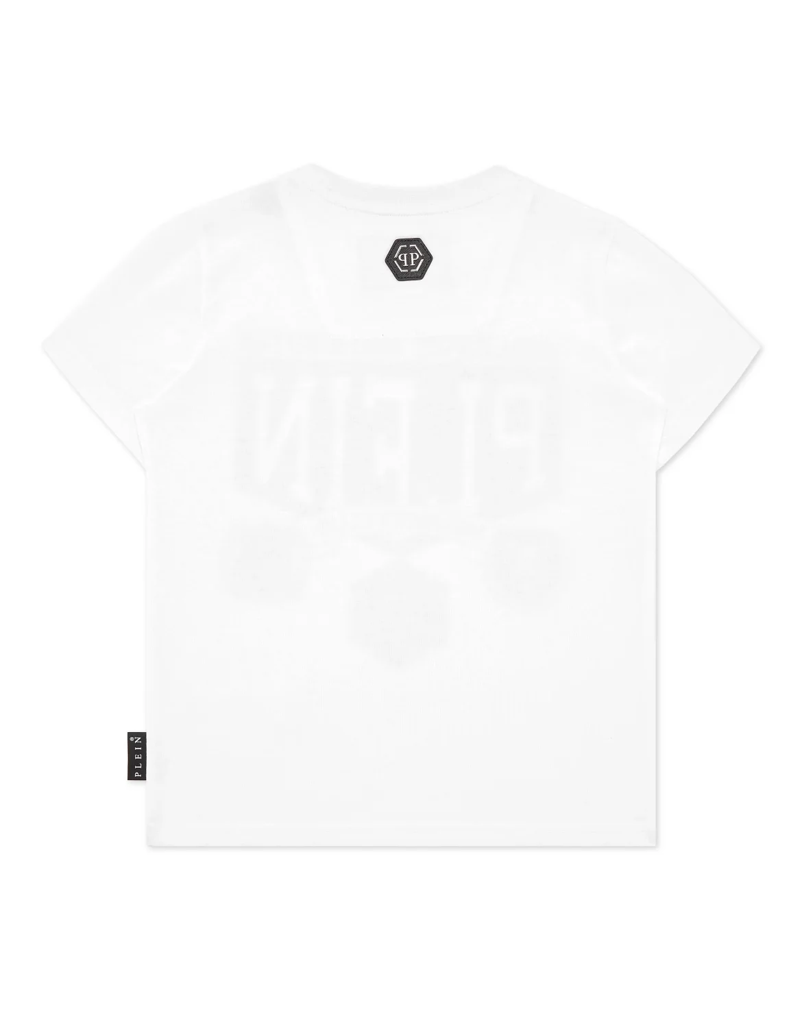 T-shirt Round Neck SS College, цвет: Белый