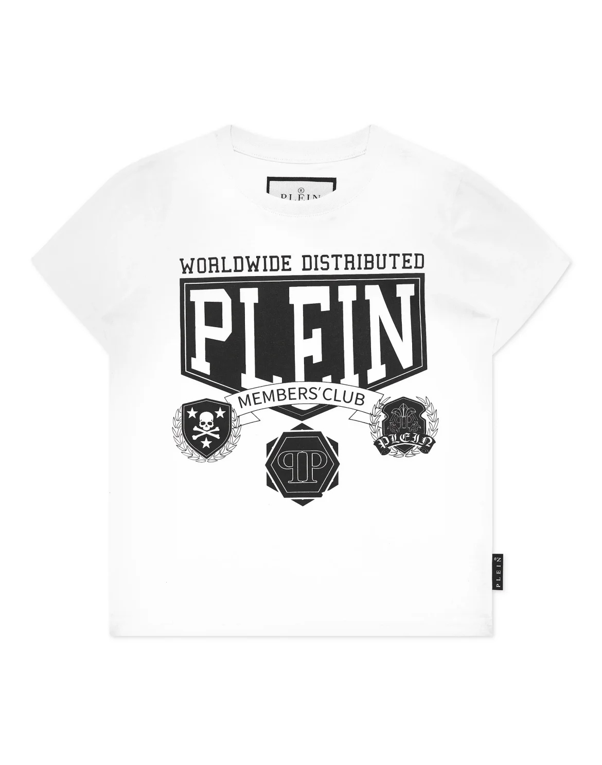 T-shirt Round Neck SS College, цвет: Белый