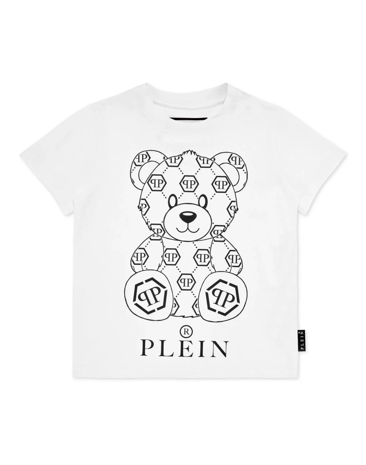 T-shirt Round Neck SS Teddy Bear, цвет: Белый