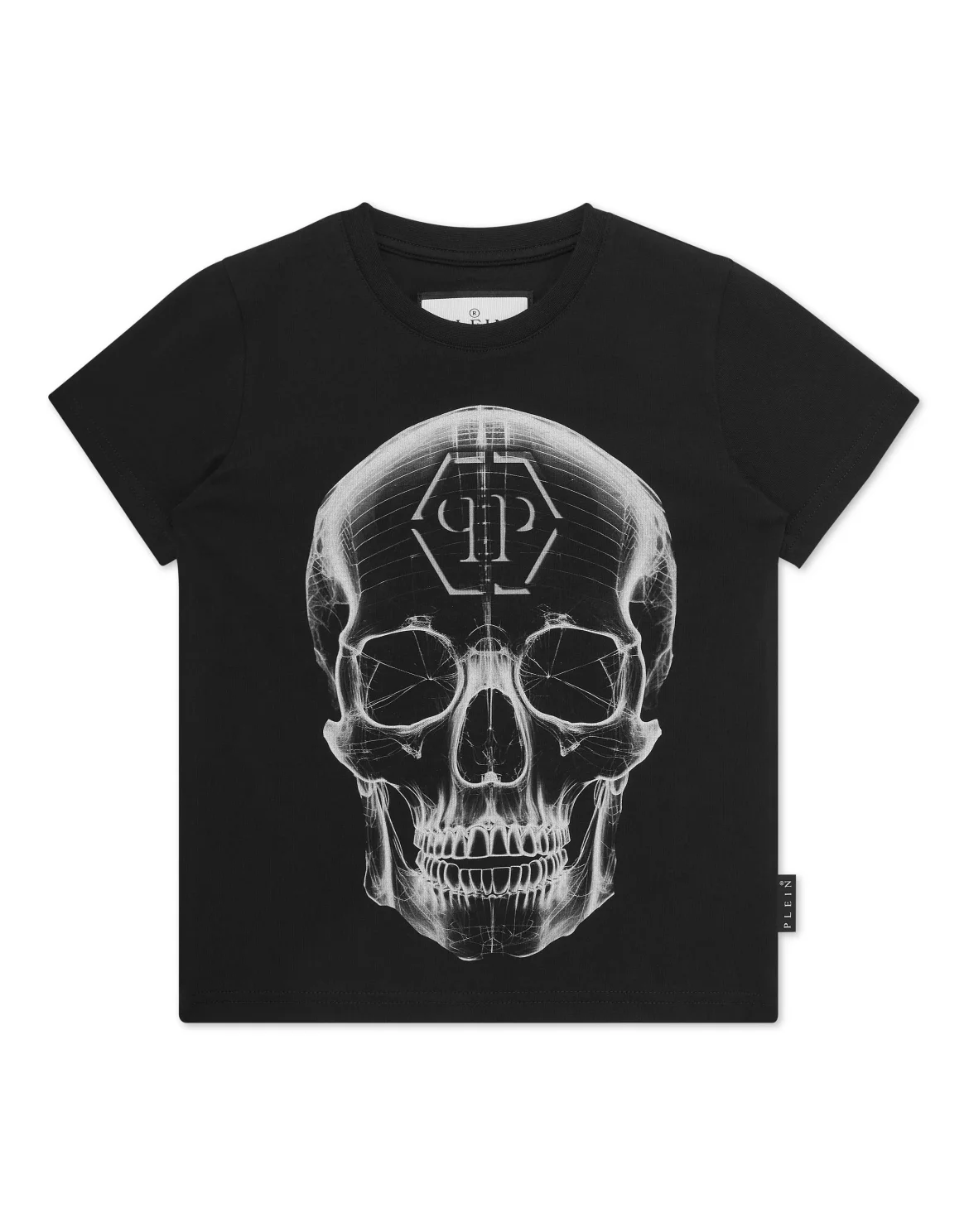 T-shirt Round Neck SS Skull, цвет: Черный