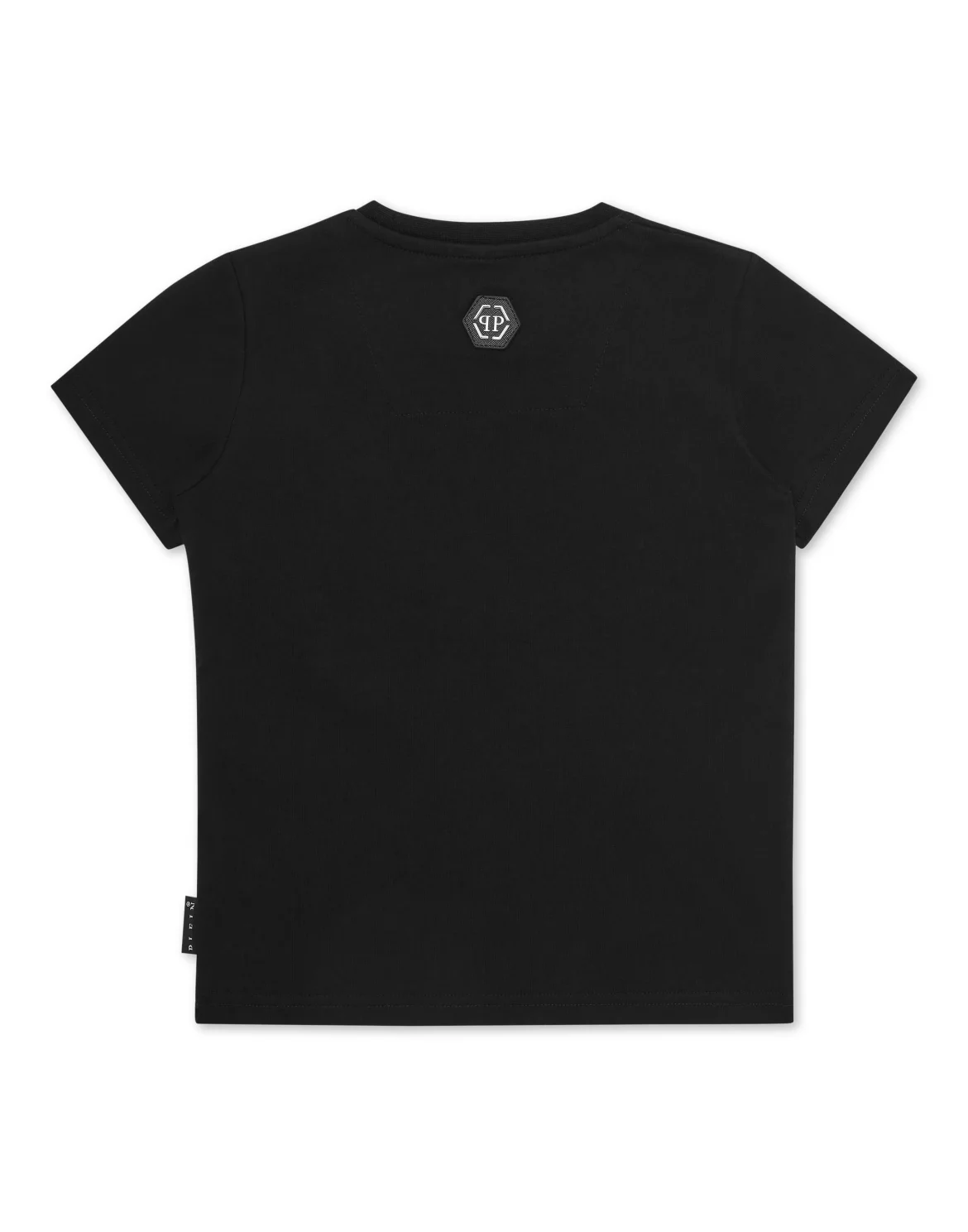 T-shirt Round Neck SS Smile, цвет: Черный