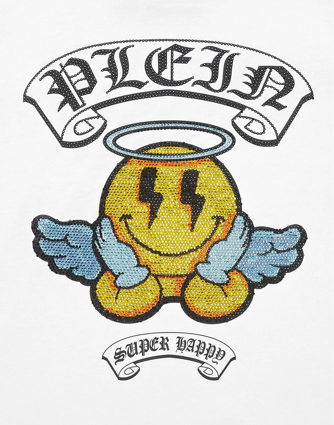 T-shirt Round Neck SS Smile, цвет: Белый