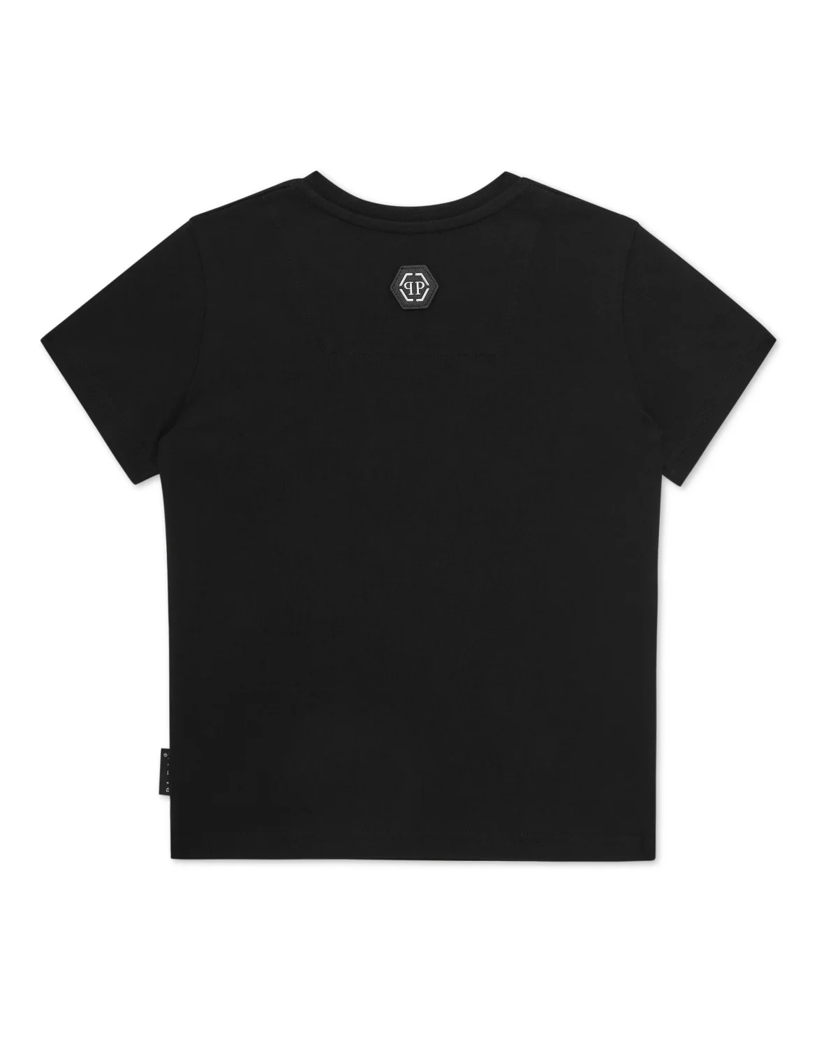T-shirt Round Neck SS Smile, цвет: Черный
