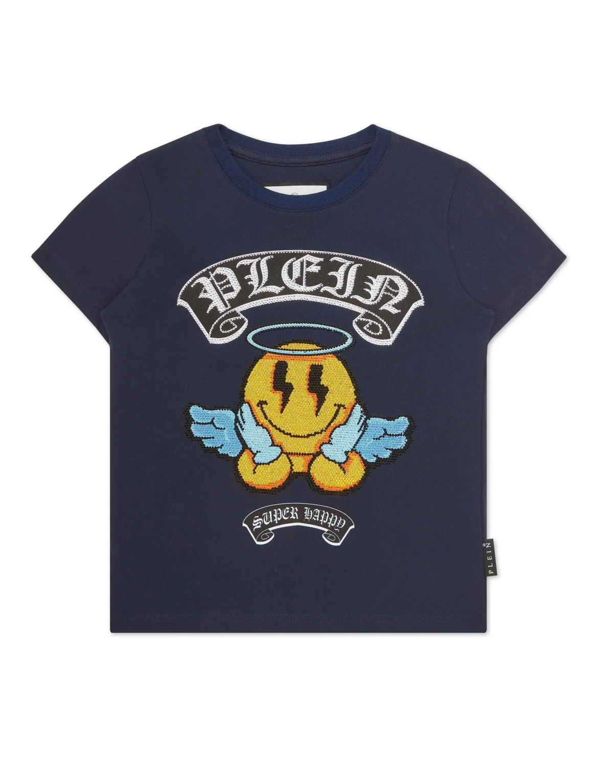 T-shirt Round Neck SS Smile, цвет: Синий
