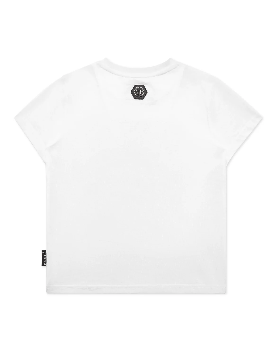 T-shirt Round Neck SS Skull strass, цвет: Белый