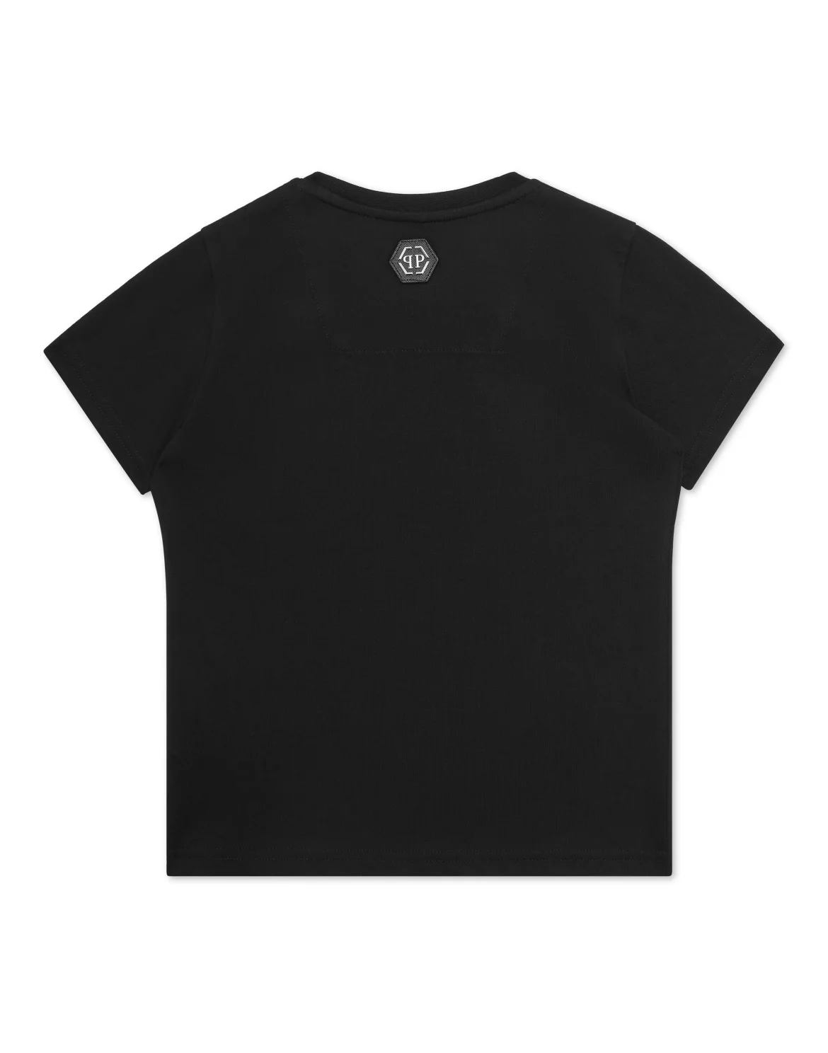T-shirt Round Neck SS Skull strass, цвет: Черный