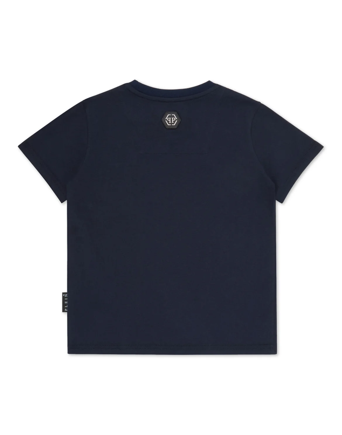 T-shirt Round Neck SS Skull strass, цвет: Синий
