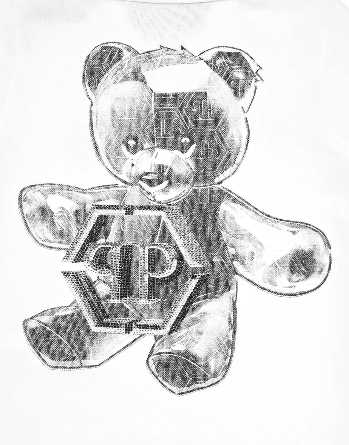 Polo Shirt SS Teddy Bear, цвет: Белый