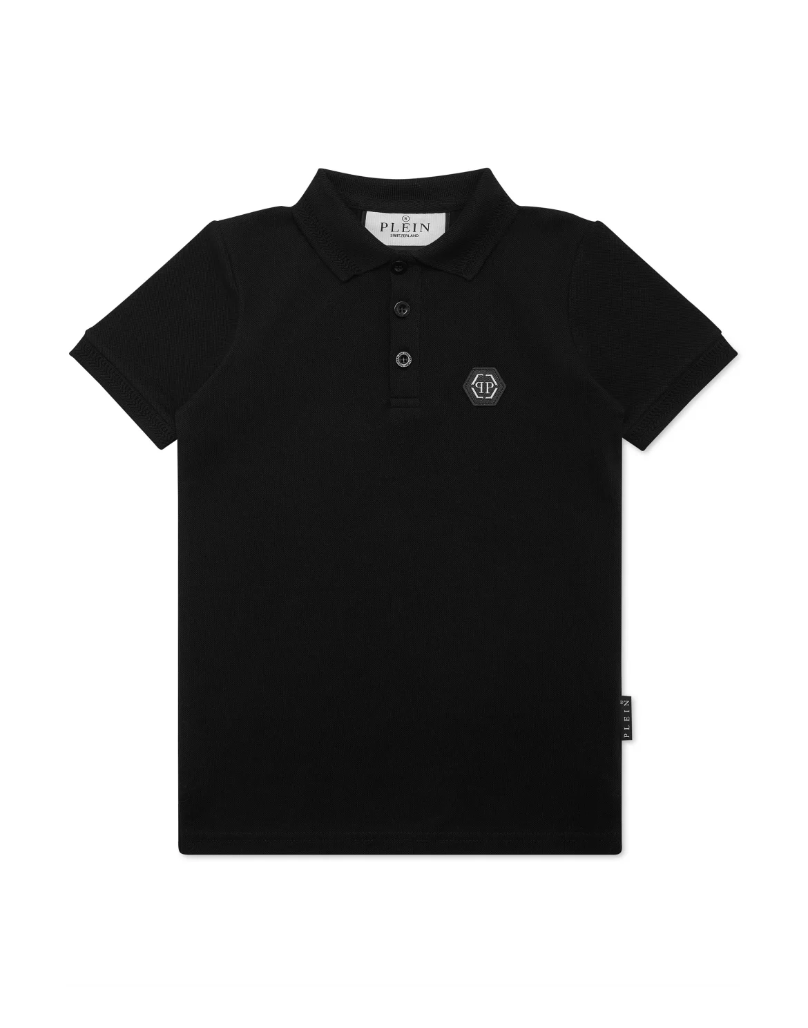 Polo Shirt SS Teddy Bear, цвет: Черный
