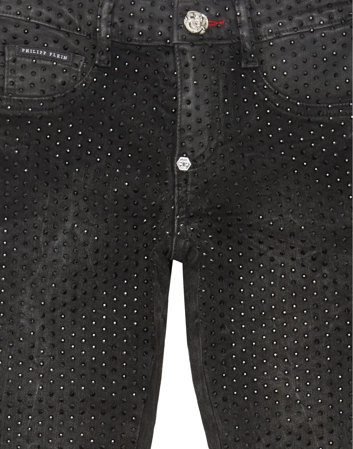 Denim Strass Jeggins, цвет: Черный