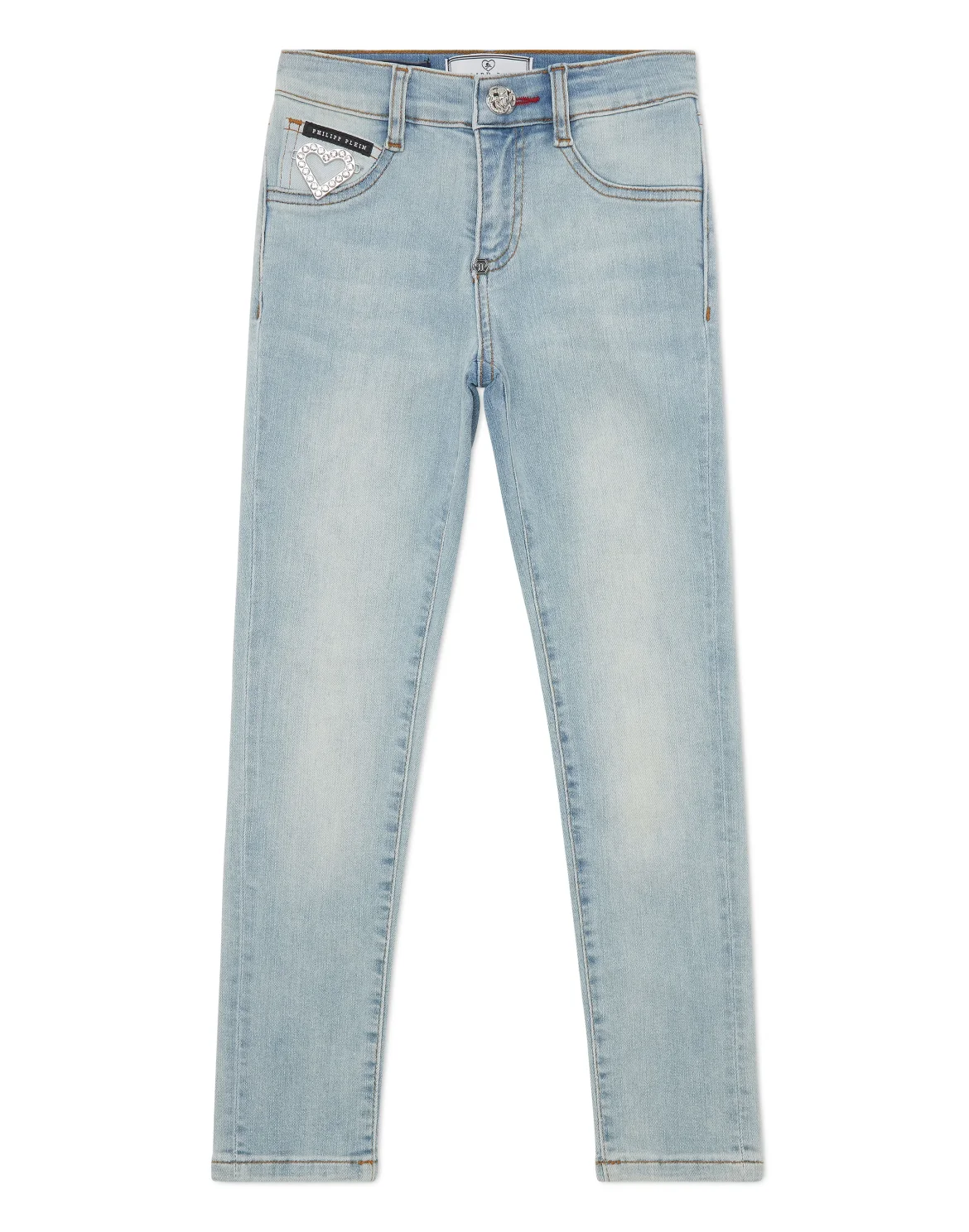 Denim Jeggins Heart, цвет: Голубой
