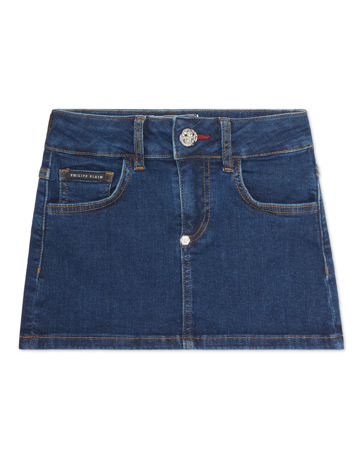 Denim Mini Skirt, цвет: Синий
