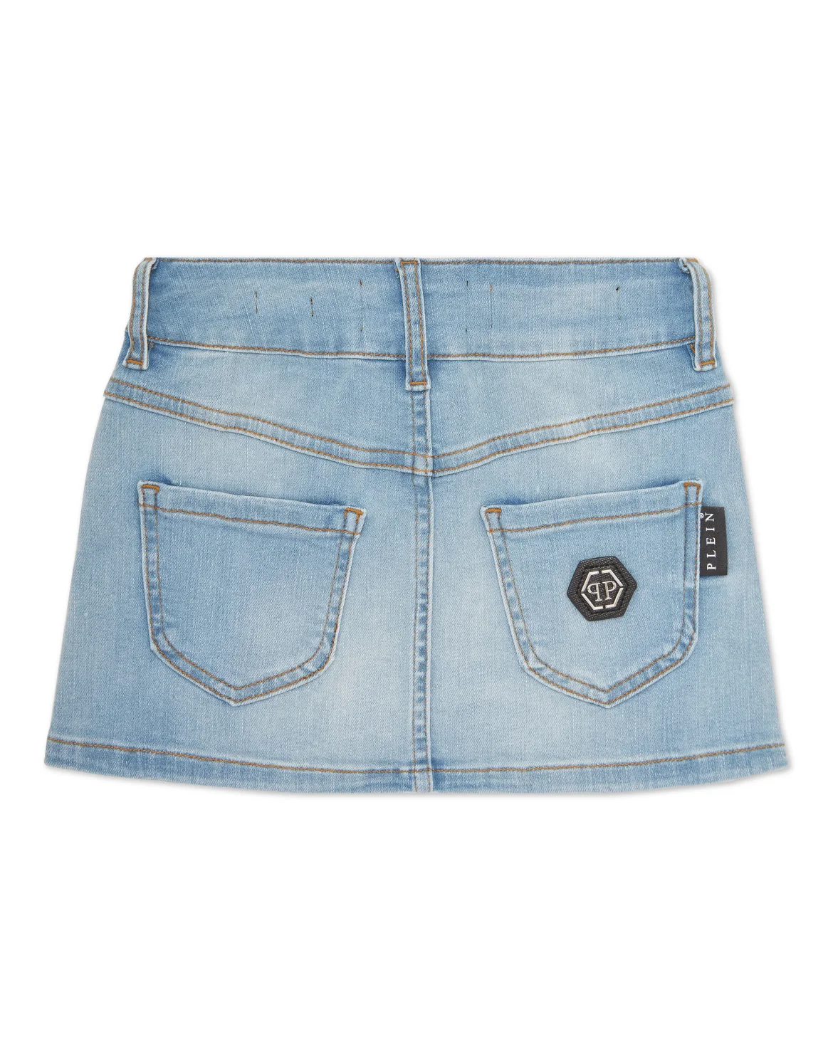 Denim Mini Skirt, цвет: Голубой