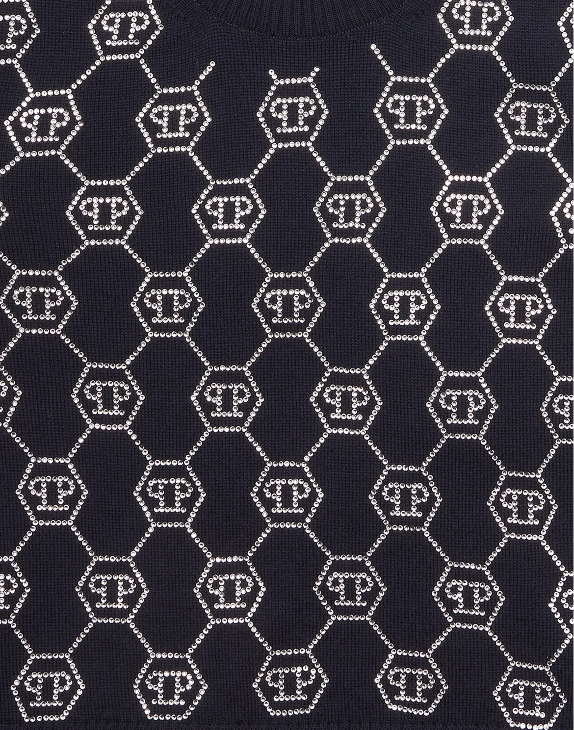 Knit Top Monogram, цвет: Синий