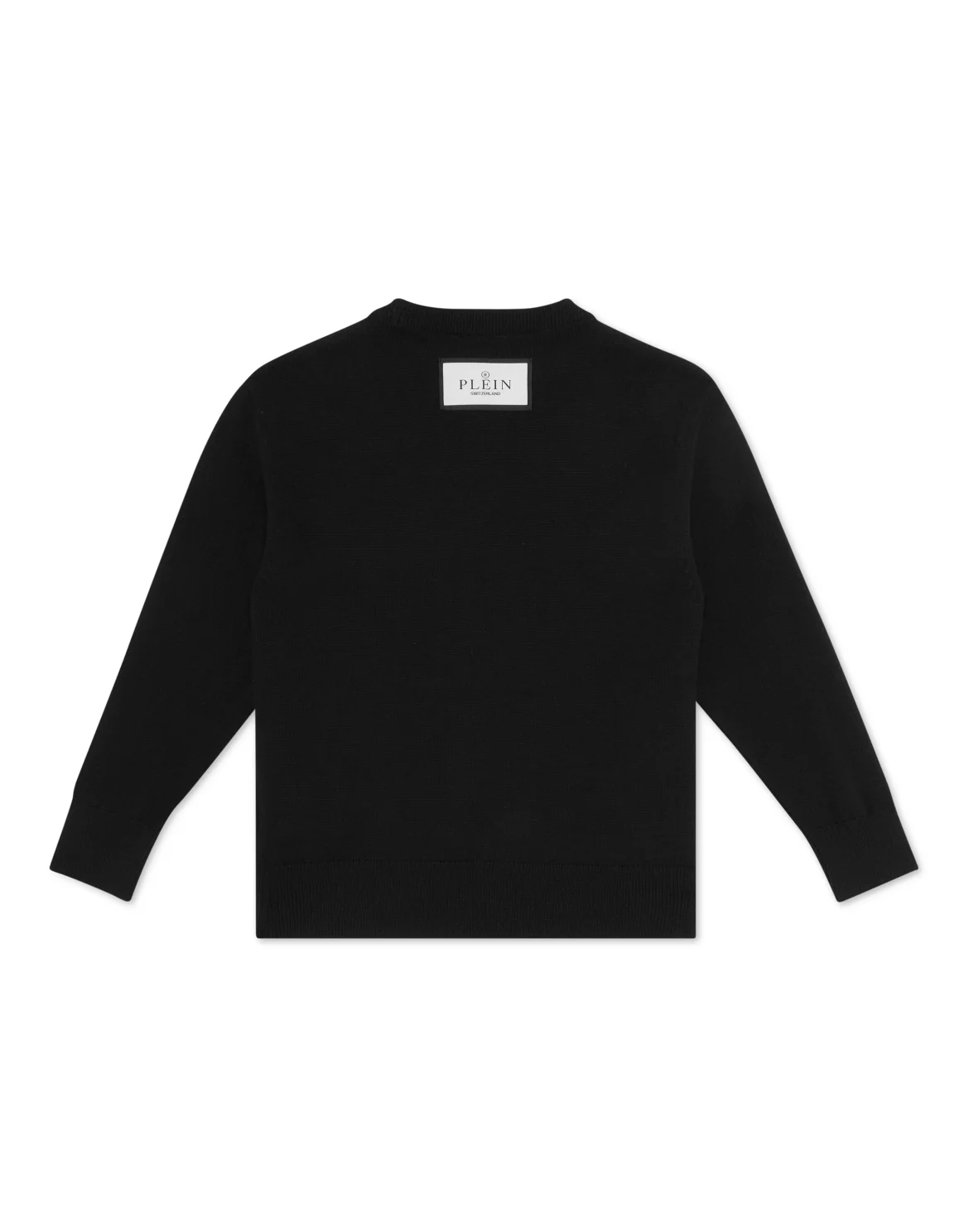 Pullover Round Neck LS Teddy Bear, цвет: Черный