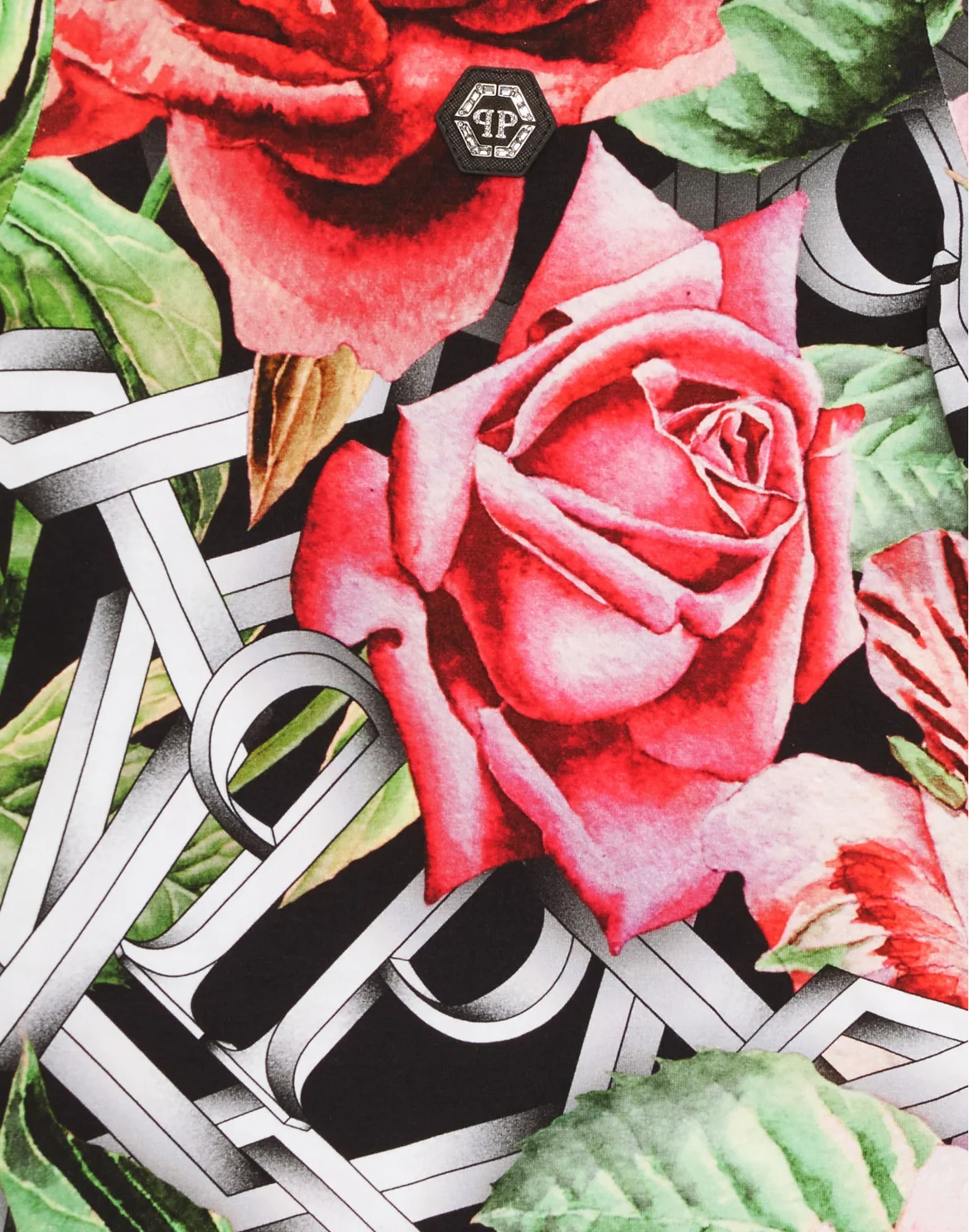 Mini Dress Roses, цвет: Черный
