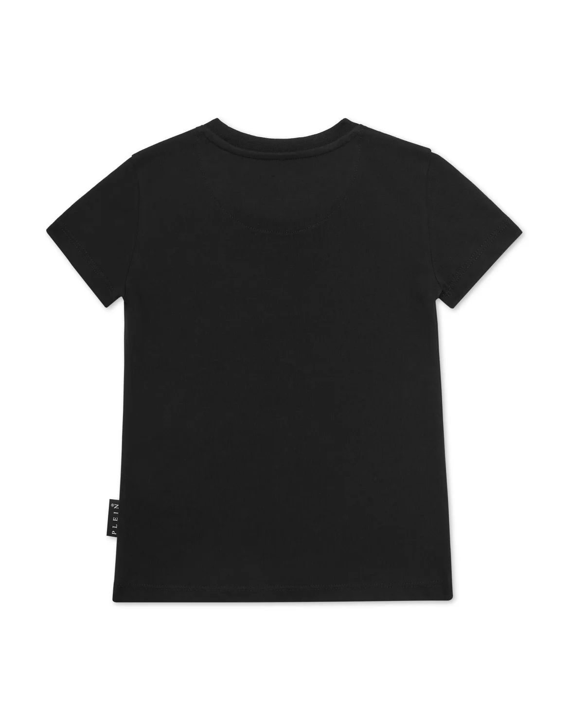 T-shirt Round Neck SS Embossed, цвет: Черный