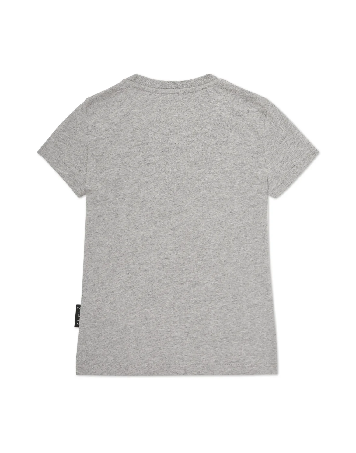T-shirt Round Neck SS Embossed, цвет: Серый