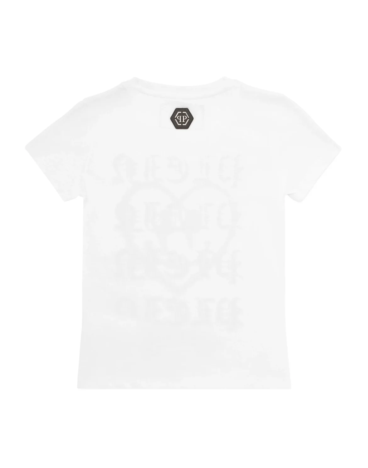 Burnout T-Shirt Sexy Pure Strass Heart, цвет: Белый