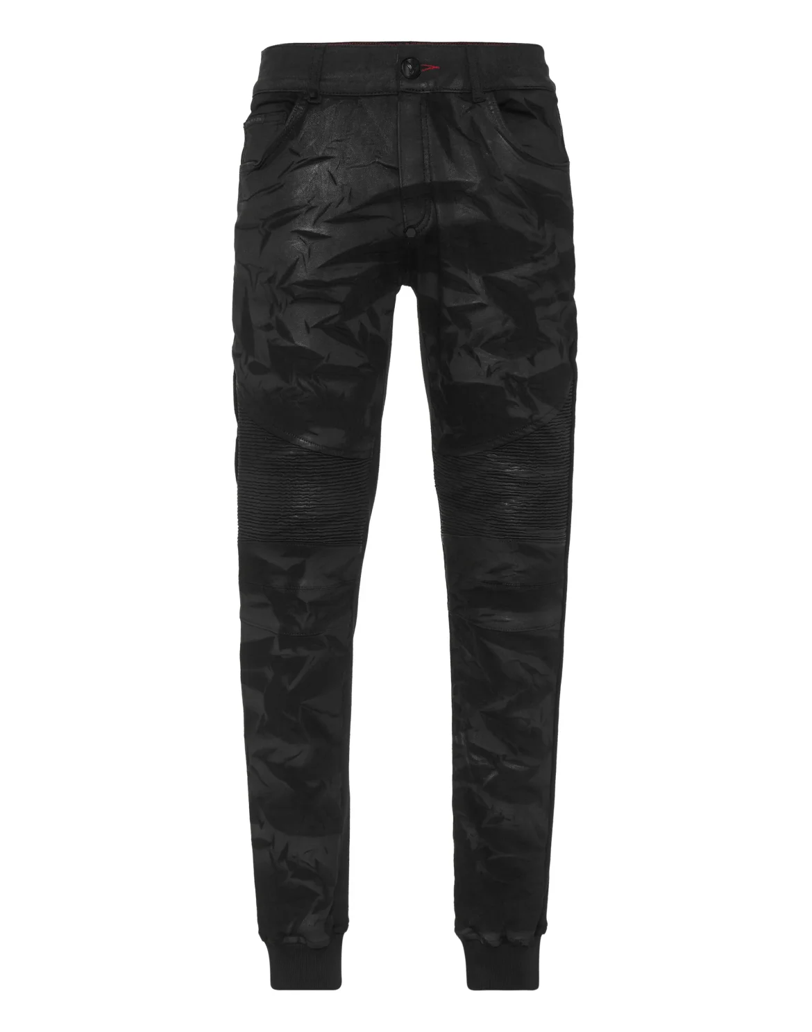 Denim Jogging Trousers, цвет: Черный