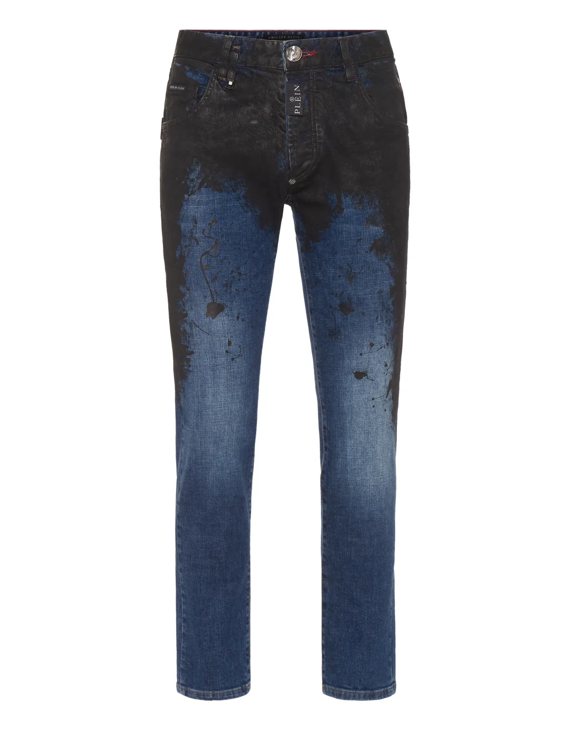 Denim Skinny Trousers, цвет: Черный