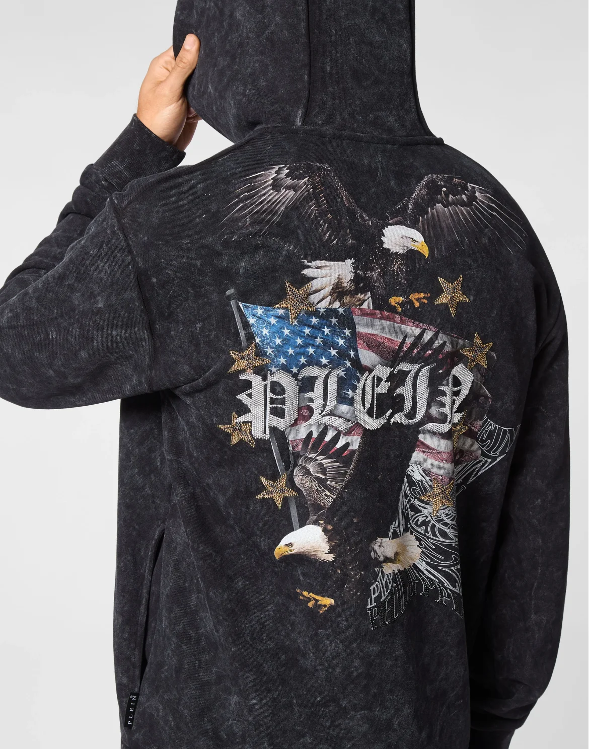 Hoodie sweatshirt Eagle, цвет: Черный