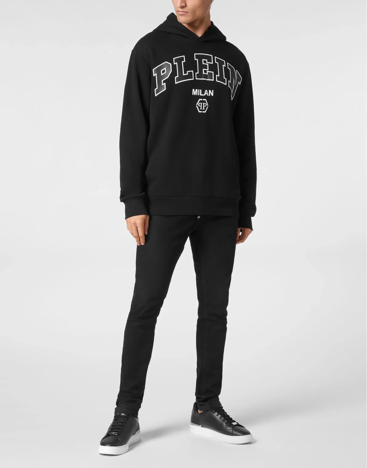 Hoodie Sweatshirt College, цвет: Черный