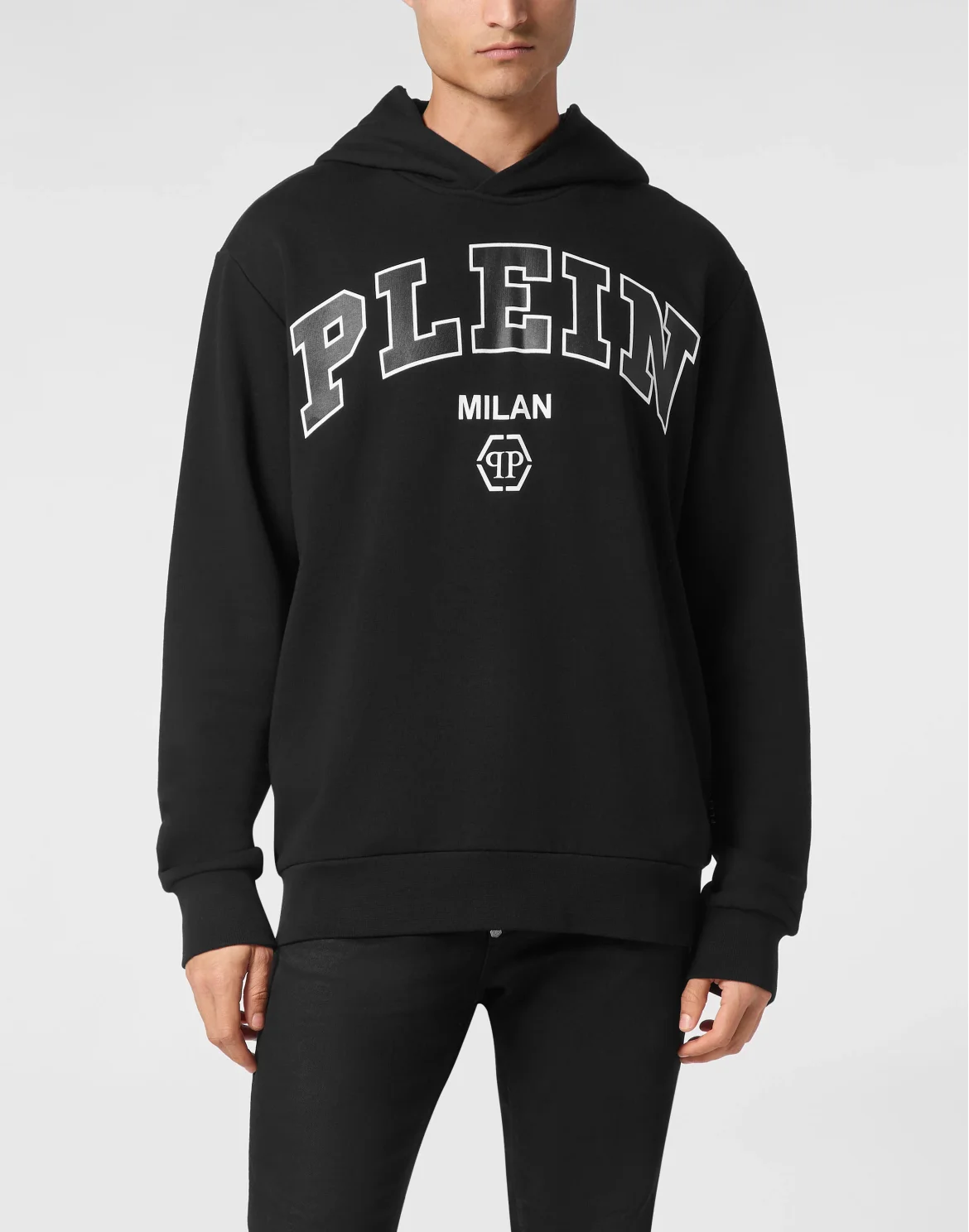 Hoodie Sweatshirt College, цвет: Черный