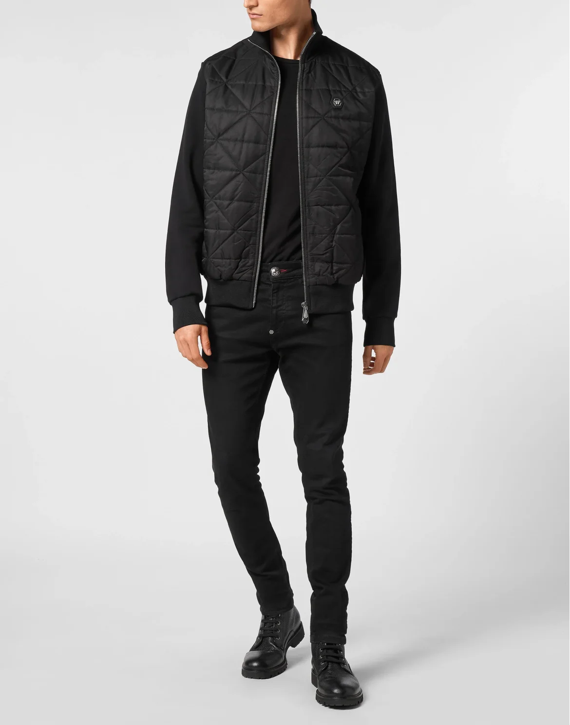 Nylon Jogging Jacket, цвет: Черный