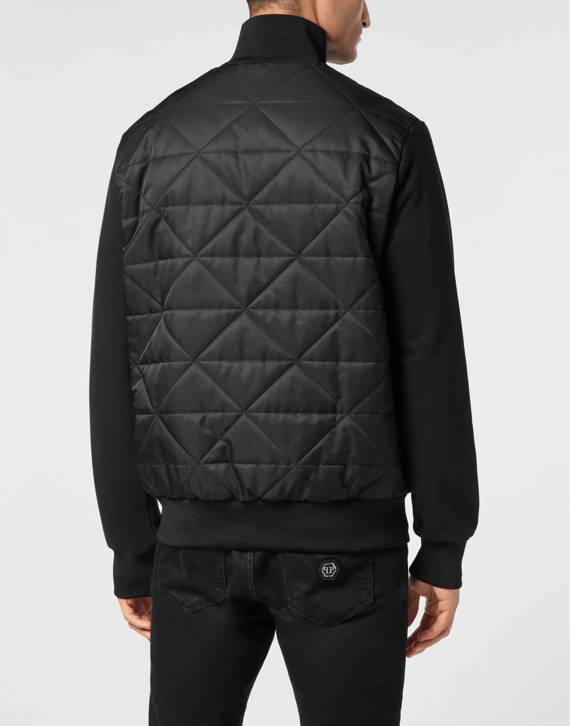 Nylon Jogging Jacket, цвет: Черный