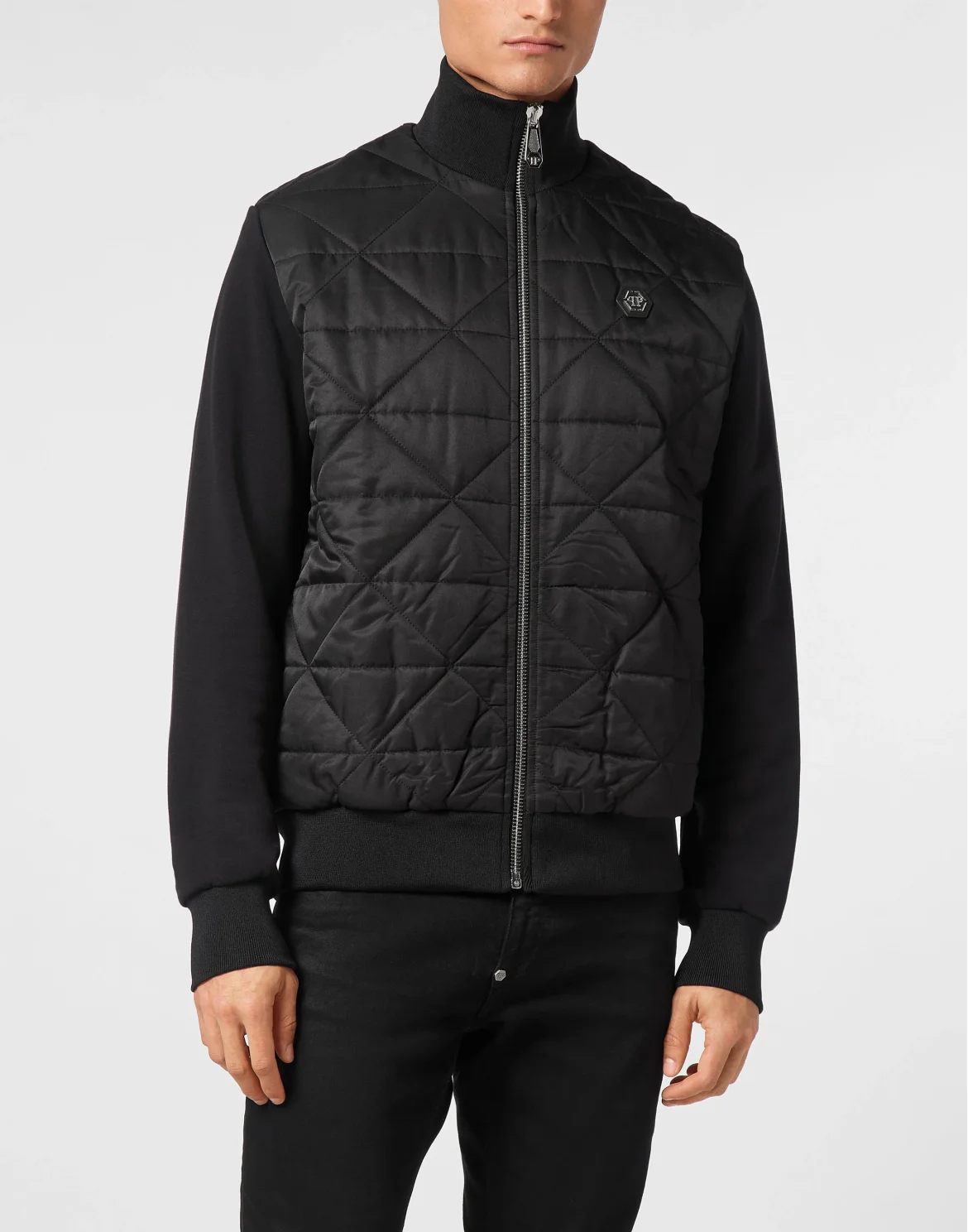 Nylon Jogging Jacket, цвет: Черный