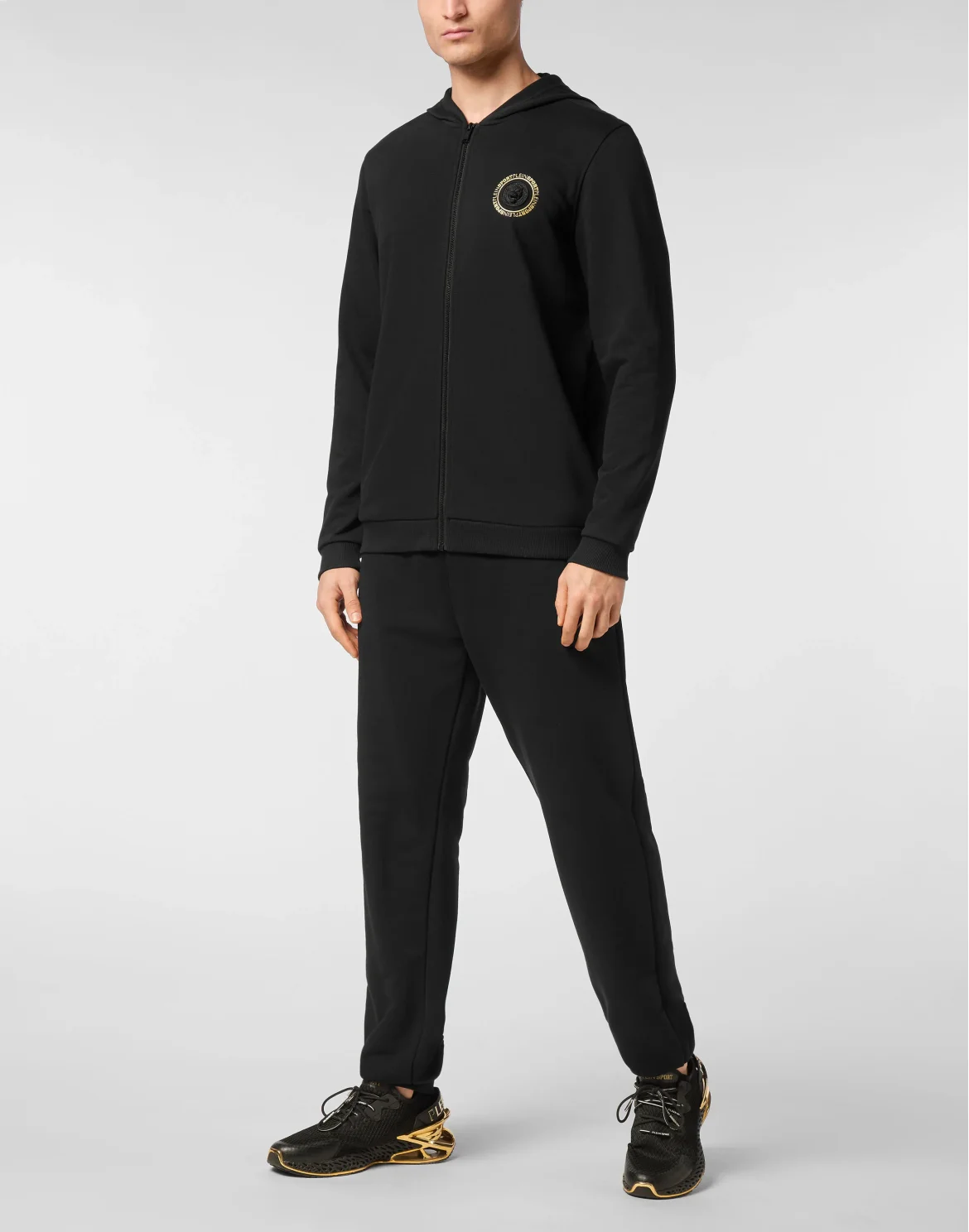 Hoodie Sweatjacket Tiger, цвет: Черный
