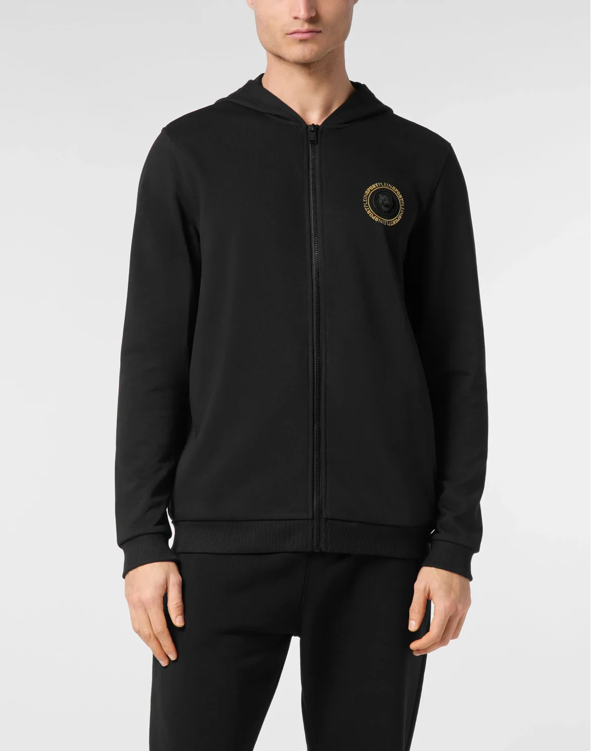 Hoodie Sweatjacket Tiger, цвет: Черный